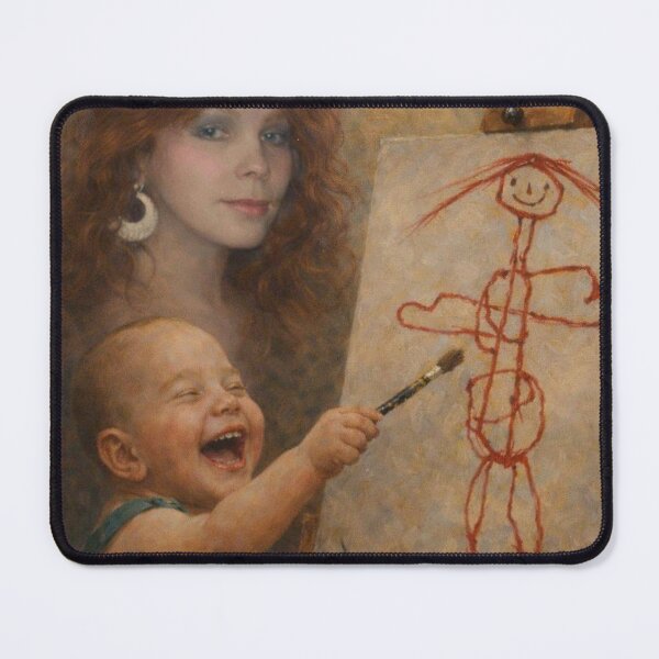 Item preview, The First Portrait of Aunt Virginia designed and sold by Art7Dimension.