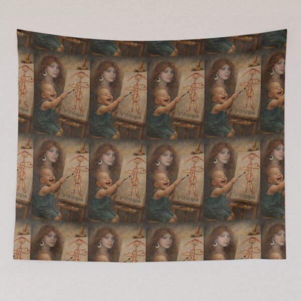Item preview, The First Portrait of Aunt Virginia designed and sold by Art7Dimension.