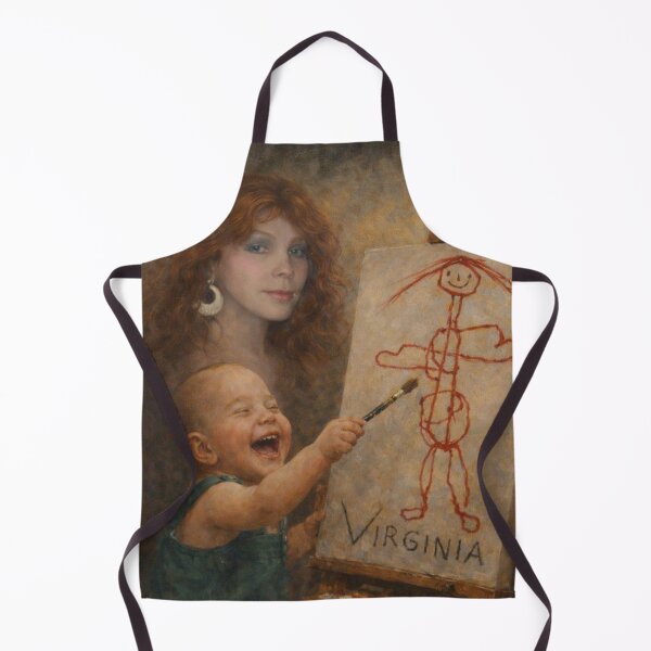 Item preview, The First Portrait of Aunt Virginia designed and sold by Art7Dimension.