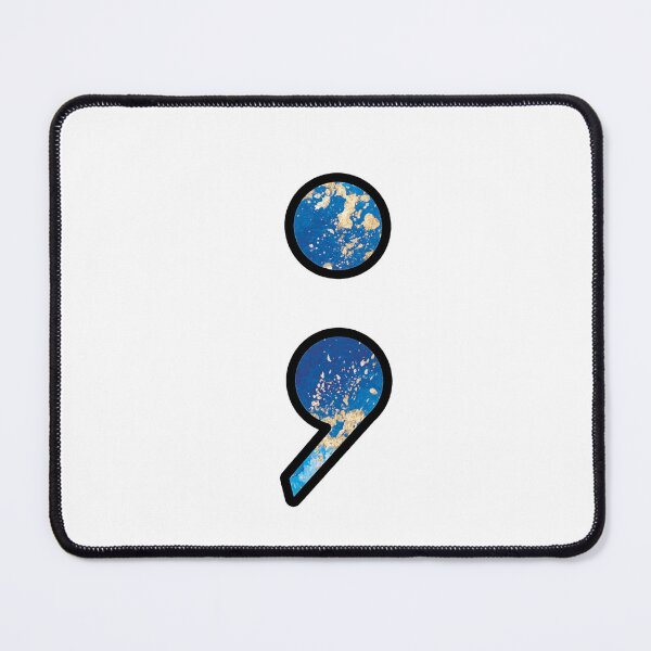Item preview, Semicolon Project - navy and gold flecks designed and sold by bruise+blush.