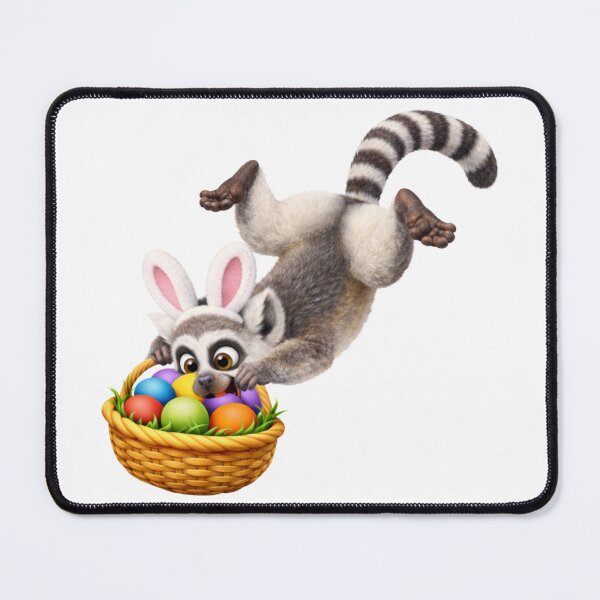 Item preview, Easter Ring-Tailed Lemur designed and sold by Sillytoe.