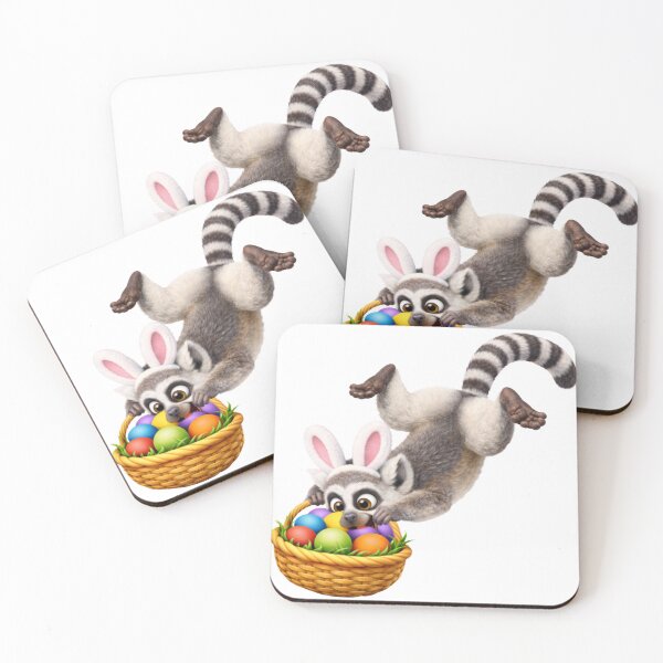 Item preview, Easter Ring-Tailed Lemur designed and sold by Sillytoe.