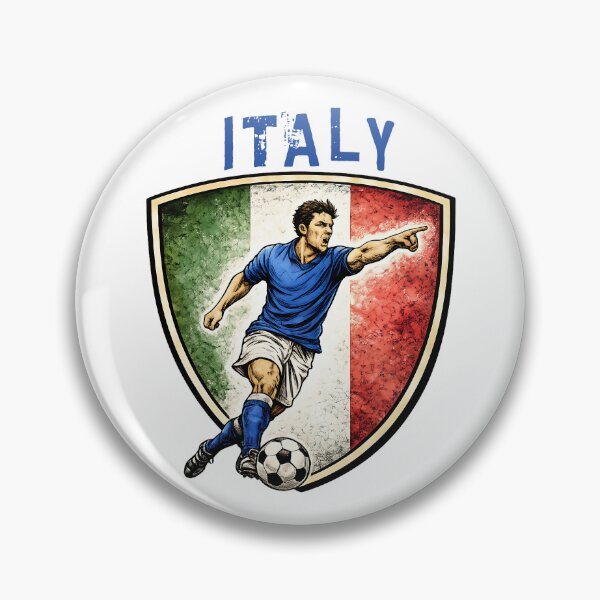 Item preview, Italy - 2026 Futbol Retro Style designed and sold by Tee Nook.