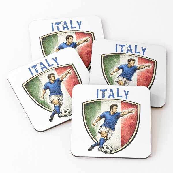 Aperçu de l'œuvre Italie - 2026 Futbol Style Rétro créée et vendue par Tee Nook.