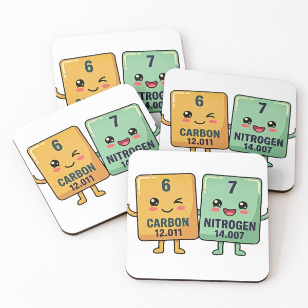 Item preview, carbon nitrogen joke funny science art designed and sold by ArtDesignTp.