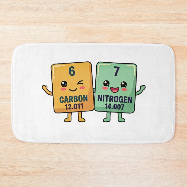 Item preview, carbon nitrogen joke funny science art designed and sold by ArtDesignTp.