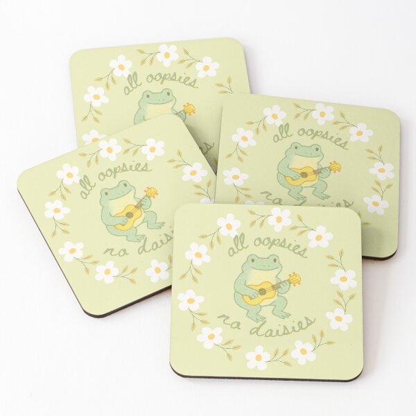 Item preview, Oopsie Daisy Frog Design designed and sold by PeachCloudCo.