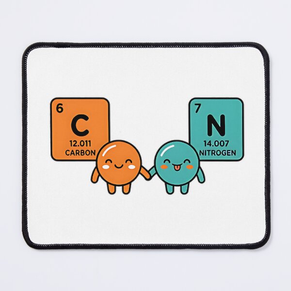 Item preview, six seven carbon nitrogen science meme designed and sold by ArtDesignTp.
