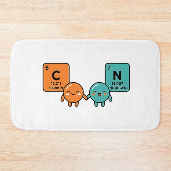 Item preview, six seven carbon nitrogen science meme designed and sold by ArtDesignTp.