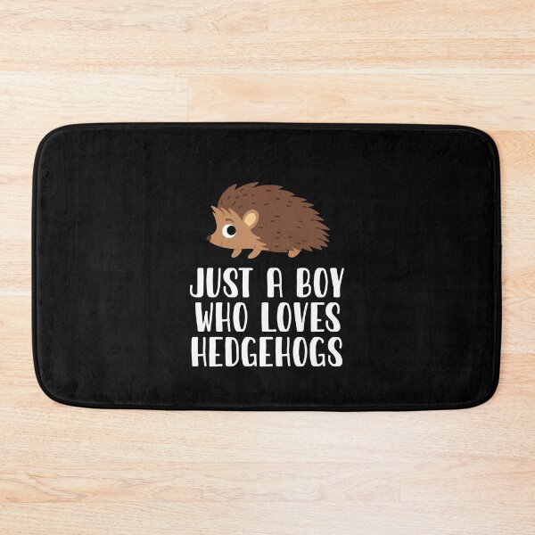 Item preview, Just A Boy Who Loves Hedgehogs  designed and sold by CosmoKitsch.