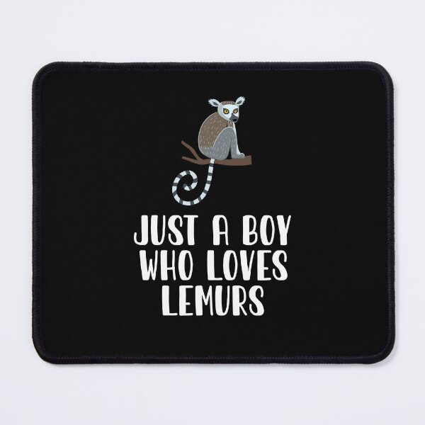Item preview, Just A Boy Who Loves Lemurs designed and sold by CosmoKitsch.