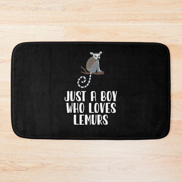 Item preview, Just A Boy Who Loves Lemurs  designed and sold by CosmoKitsch.