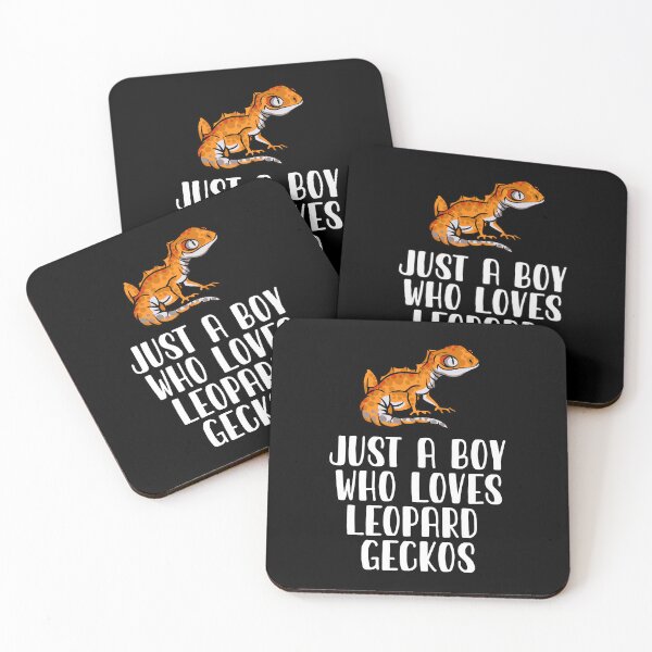 Item preview, Just A Boy Who Loves Leopard Geckos designed and sold by CosmoKitsch.