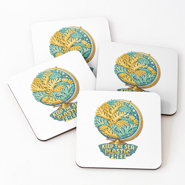 Item preview, Keep the Sea Plastic Free designed and sold by LuveraxArt.