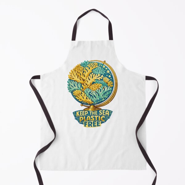 Item preview, Keep the Sea Plastic Free designed and sold by LuveraxArt.
