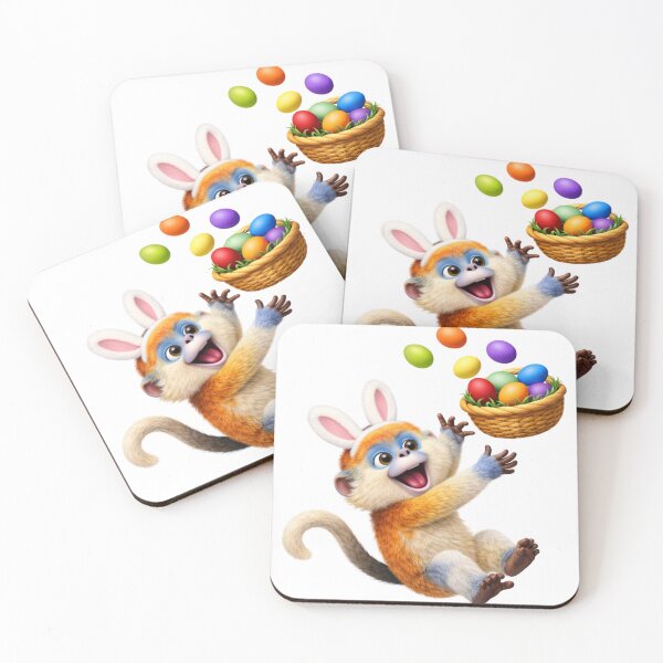 Item preview, Easter Snub-Nosed Monkey designed and sold by Sillytoe.