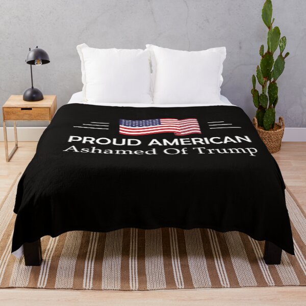 Item preview, Proud American Ashamed Of Trump designed and sold by anaotradnova.