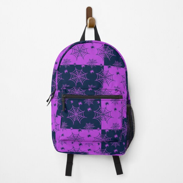 Item preview, Dark blue and violet interchange web pattern designed and sold by serenebookworm.