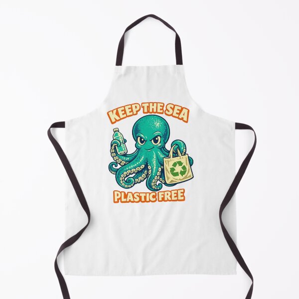 Item preview, Keep the Sea Plastic Free designed and sold by LuveraxArt.