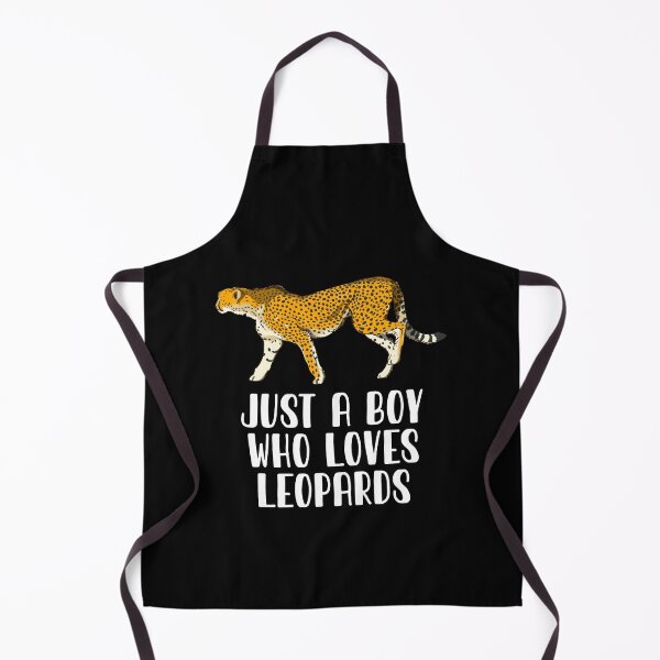 Item preview, Just A Boy Who Loves Leopards designed and sold by CosmoKitsch.