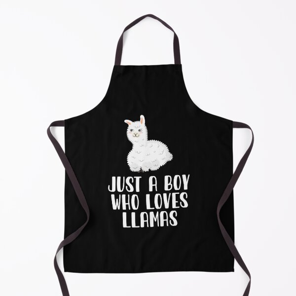 Item preview, Just A Boy Who Loves LLamas designed and sold by CosmoKitsch.