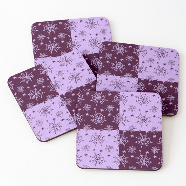Item preview, Amethyst and light purple interchange web pattern designed and sold by serenebookworm.