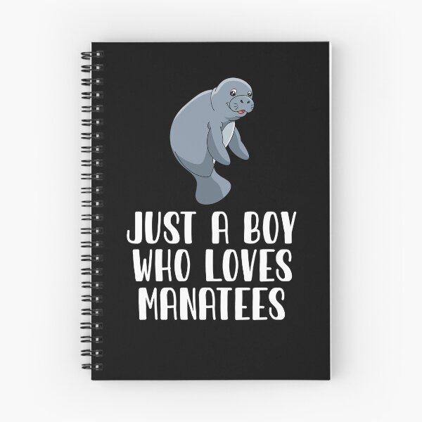 Item preview, Just A Boy Who Loves Manatees  designed and sold by CosmoKitsch.