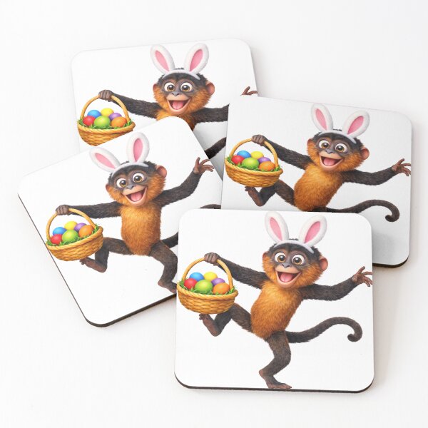 Item preview, Easter Spider Monkey designed and sold by Sillytoe.
