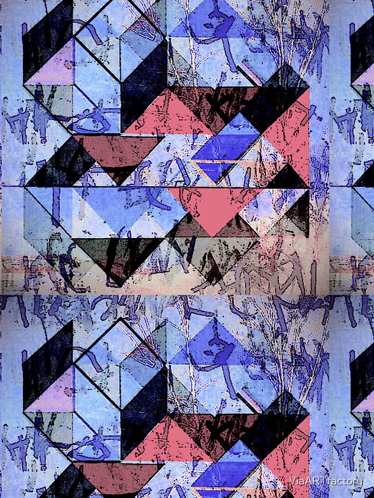 Thumbnail 4 of 4, iPhone Case, Triangle Abstract designed and sold by ViaARTfactory.