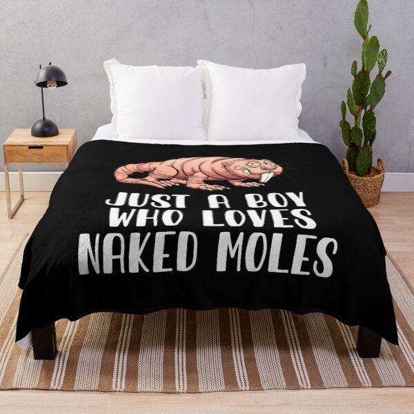 Item preview, Just A Boy Who Loves Naked Moles designed and sold by CosmoKitsch.