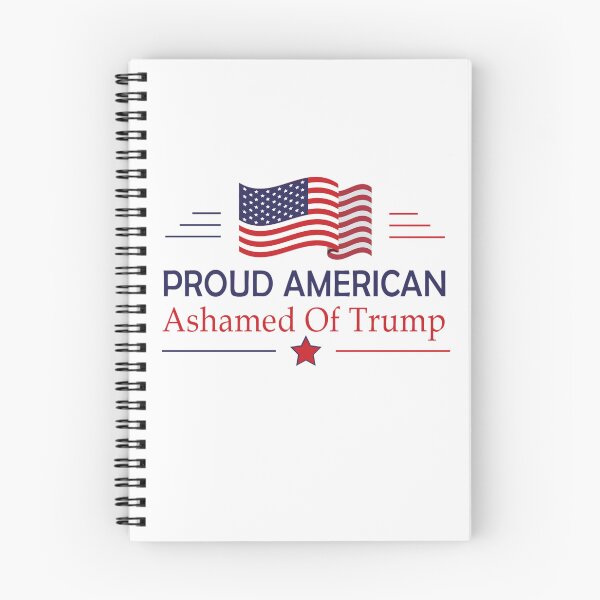 Item preview, Proud American Ashamed Of Trump designed and sold by anaotradnova.