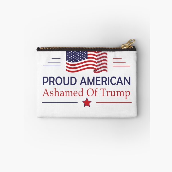Item preview, Proud American Ashamed Of Trump designed and sold by anaotradnova.