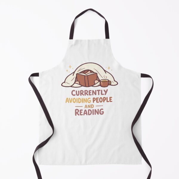 Item preview, Currently Avoiding People and Reading Funny Book Lover  designed and sold by Ora-kuro.