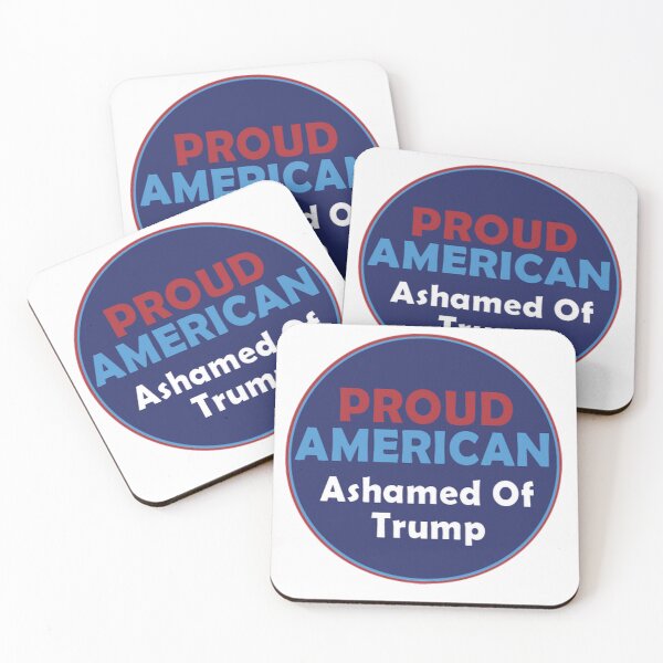 Item preview, Proud American Ashamed Of Trump designed and sold by anaotradnova.