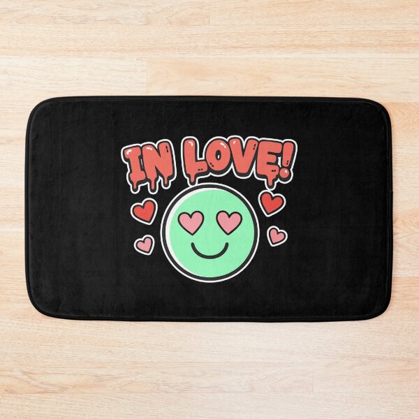 Item preview, In Love! Heart Eyes Smiley Face Cartoon designed and sold by Taridesign.