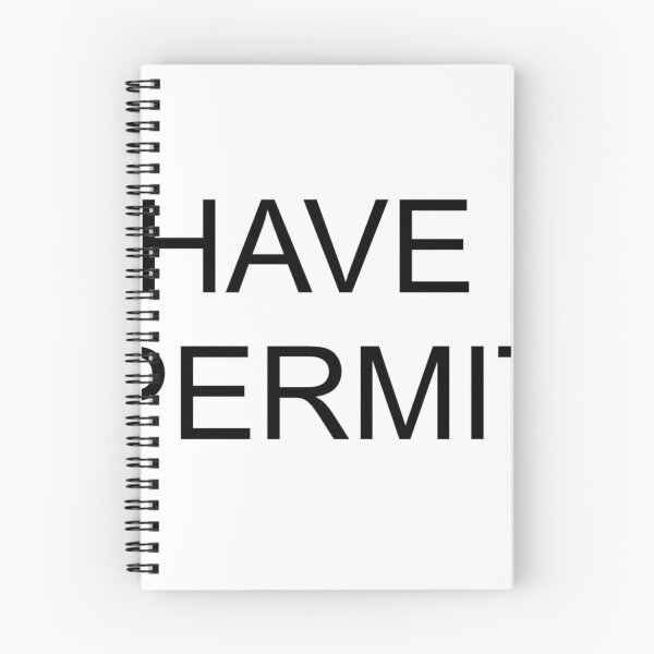 Item preview, I have a permit designed and sold by mustacheese.