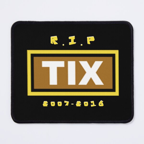 Item preview, Rest in Peace Tix designed and sold by Halflifey Merchandise.