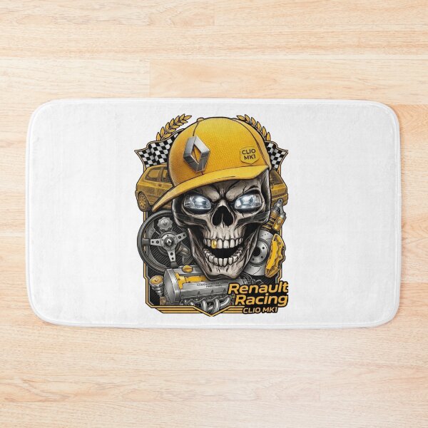 Item preview, Renault Clio MK1 Racing Skull: Detailed Automotive Art for Gearheads designed and sold by willzcreatorsteam.