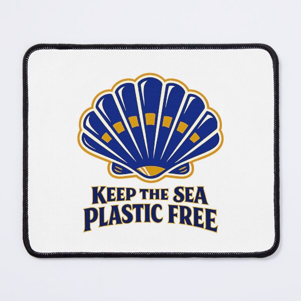 Item preview, Keep the Sea Plastic Free designed and sold by LuveraxArt.