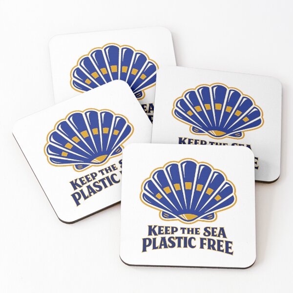 Item preview, Keep the Sea Plastic Free designed and sold by LuveraxArt.