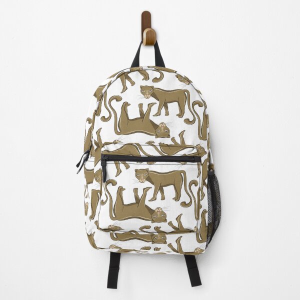 Item preview, Minimalist Big Cat Pattern - Elegant Safari Chic Neutral Illustration designed and sold by Fiorart Studio .