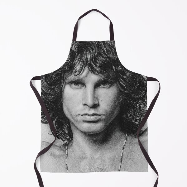 Item preview, Jim Morrison Charcoal Portrait 1 designed and sold by TheRocker.
