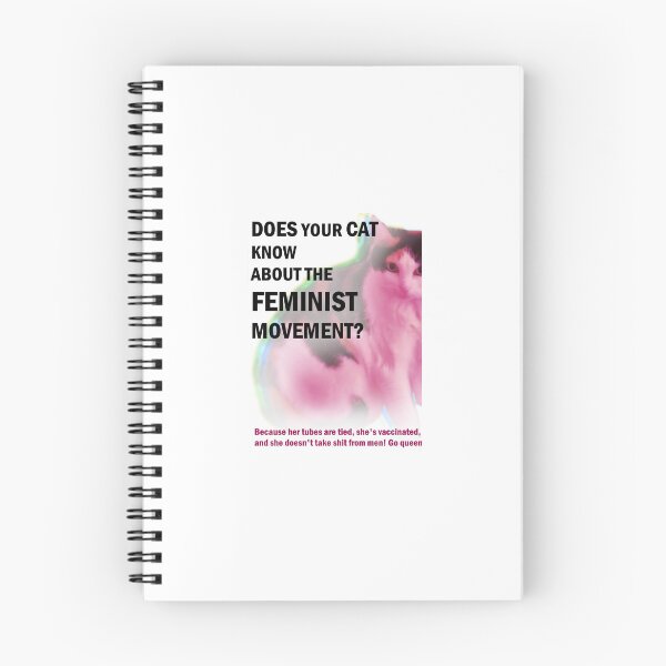 Item preview, Feminist Cat Poster designed and sold by Sikarii.