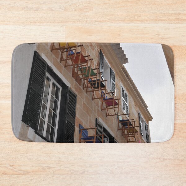Item preview, Mediterranean architecture photography, surreal building façade designed and sold by TheMarketplaceworld.