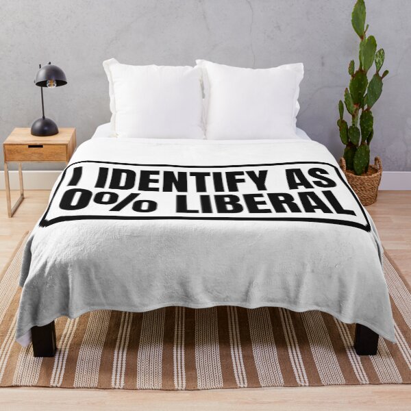Item preview, I Identify As 0 Percent Liberal designed and sold by Dondonmart.