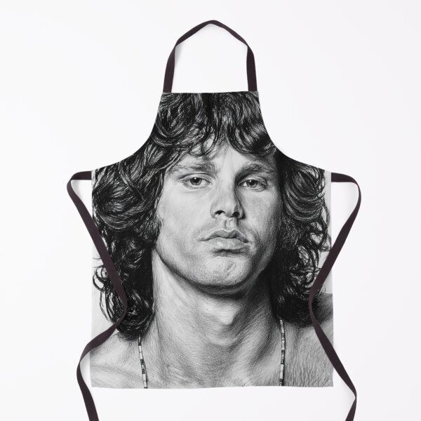 Item preview, Jim Morrison Charcoal Portrait 2 designed and sold by TheRocker.