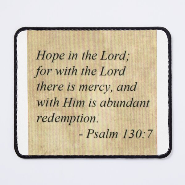 Item preview, Psalm 130:7 designed and sold by di-Vera-Rosati.