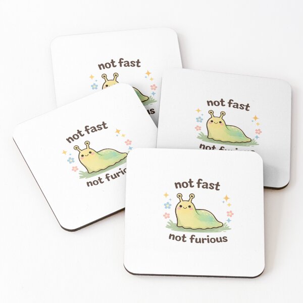 Item preview, Not Fast Not Furious Cute Slug designed and sold by CreativeEmily.