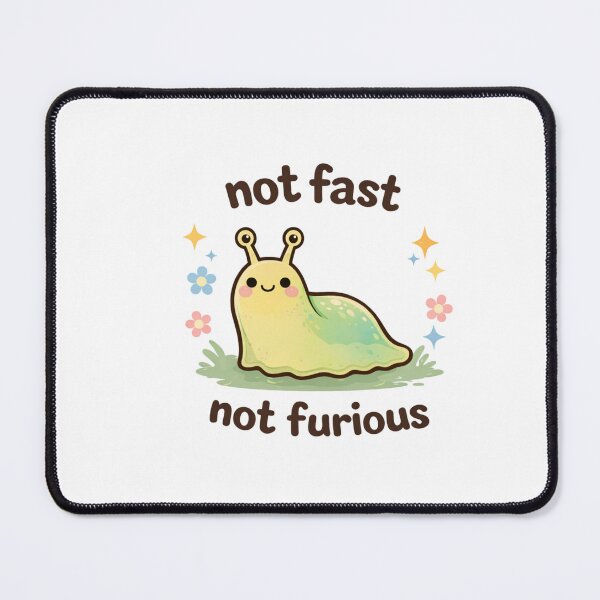 Item preview, Not Fast Not Furious Cute Slug designed and sold by CreativeEmily.