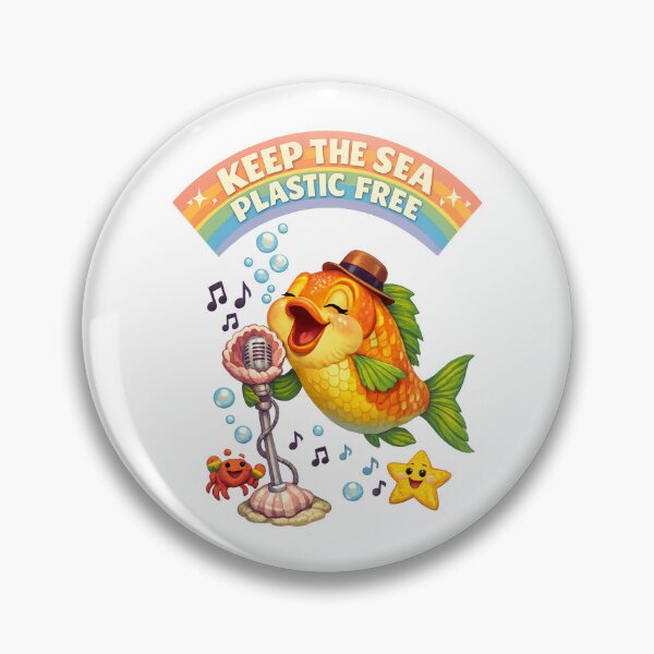Item preview, Keep the Sea Plastic Free designed and sold by LuveraxArt.
